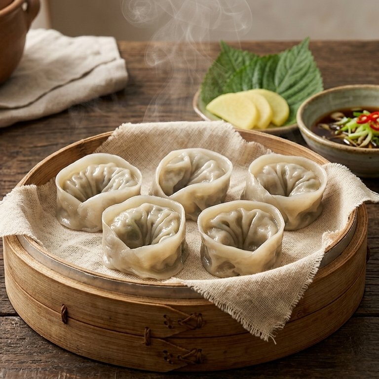 고기감자만두
